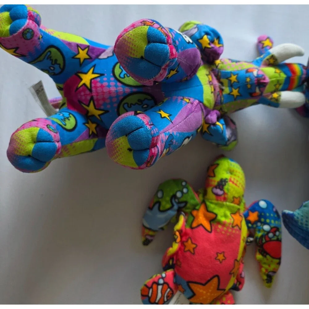 Wild Republic Message From The Planet Plush Lot Elephant Koala Turtle 2022
